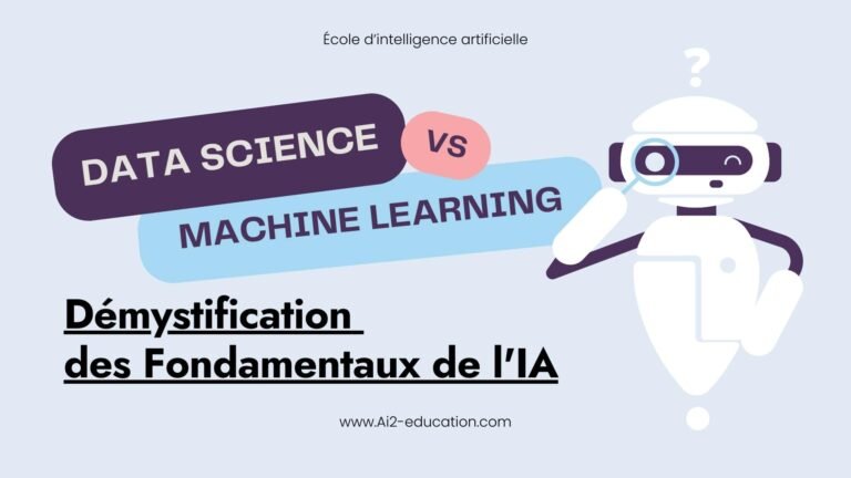 Quelles différences entre Data Science et Machine Learning ? - AI2