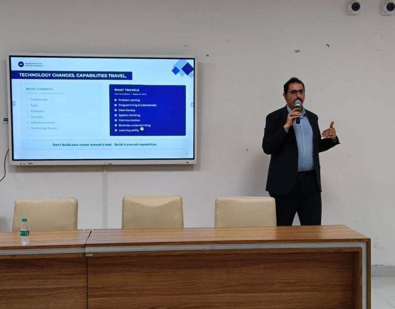 Masterclass d’AI2 à Symbiosis Skills & Professional University, Pune