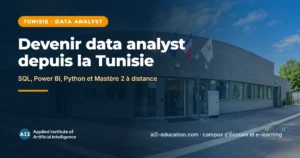 Formation data analyst en Tunisie, guide AI2 pour les étudiants tunisiens
