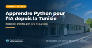 Apprendre Python pour l’IA depuis la Tunisie, guide AI2 pour les étudiants tunisiens