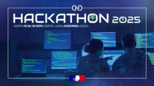 Équipe de Mastère 1 AI2 au hackathon CND 2025